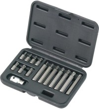 Screwdriver bit set 15pcs. TORX