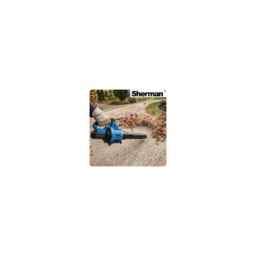 Cordless leaf blower "Sherman ET-508 XXL" with 2 × 4.0 Ah batteries