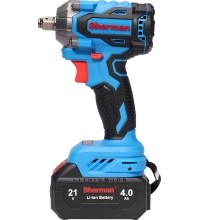 Cordless impact wrench "Sherman ET-105" 500 Nm with 2 batteries and casese