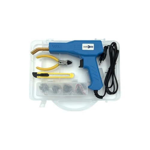 Plastic welder gun 43W with hot staples (200pcs) set