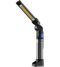 COB+SMD rechargeable flex head work light with UV