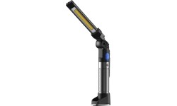 Prožektorius darbui lankstus su UV COB+SMD (įkraunamas)