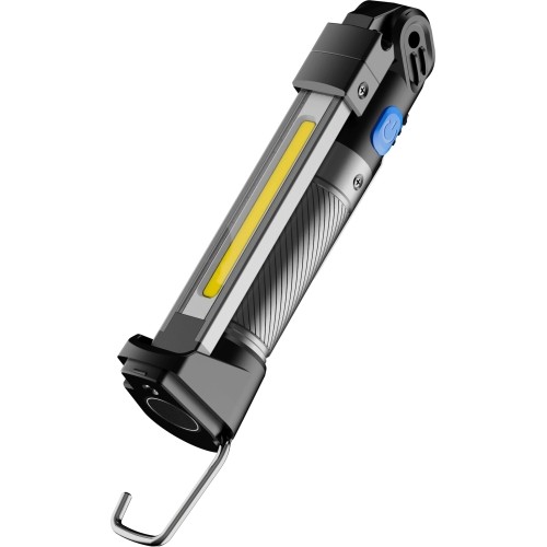 COB+SMD rechargeable flex head work light with UV