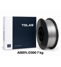 AlSi5 MIG welding wire spool D300 7 kg - 1.0 mm