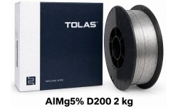 Suvirinimo viela AlMg5 (D200 - 2kg) - 0.8 mm