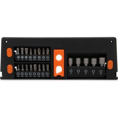 Screwdrivers and bits set of 39 pcs
