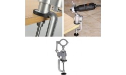 Multi-angle / rotary holder for the drill