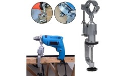 Multi-angle / rotary holder for the drill