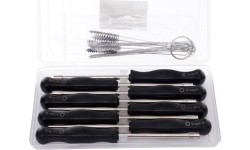 Keys for adjusting carburetors 8 pcs + brushes
