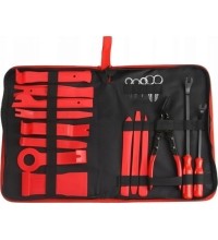 Upholstery and car radio puller set 19pcs