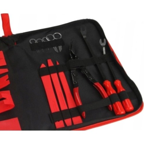 Upholstery and car radio puller set 19pcs