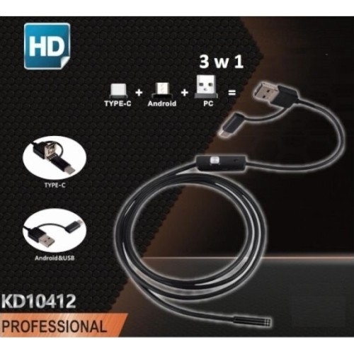 Mobile endoscope 3in1