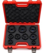 Inside tooth groove bearing lock nut set (9pcs) KM0-KM12
