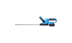 ET-50 cordless hedge trimmer with two 4.0 Ah batteries