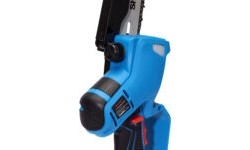 Cordless chainsaw ET-510 with automatic chain lubrication and two 2.0 Ah batteries