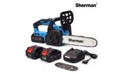 Cordless chainsaw ET-512 with 2 × 4.0 Ah batteries