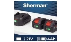 Cordless chainsaw ET-512 with 2 × 4.0 Ah batteries