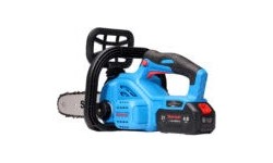 Cordless chainsaw ET-512 with 2 × 4.0 Ah batteries