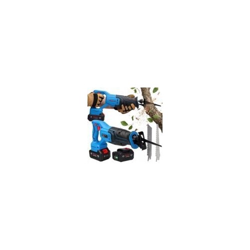 Cordless reciprocating saw ET-505 with 2 × 4.0 Ah batteries