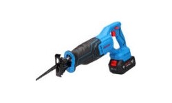 Cordless reciprocating saw ET-505 with 2 × 4.0 Ah batteries