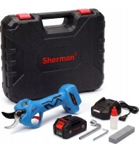 Cordless pruning shears ET-507 with two 2.0 Ah batteries