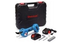 Cordless pruning shears ET-507 with two 2.0 Ah batteries