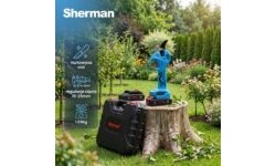 Cordless pruning shears ET-507 with two 2.0 Ah batteries