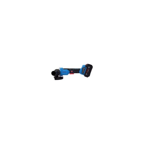 Cordless angle grinder ET-301 with two 4.0 Ah batteries