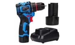 Compact cordless drill-driver ET-103, 12 V, 35 Nm – two batteries