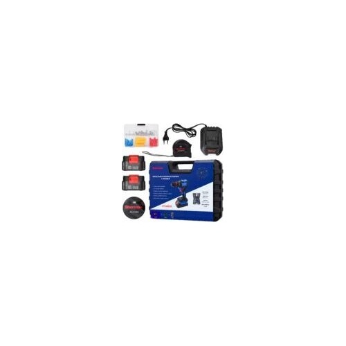 Cordless impact drill-driver ET-10210 with tool set, 21 V, 50 Nm – one battery