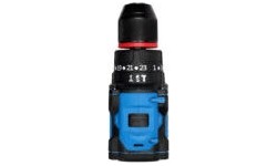 Cordless impact drill-driver ET-10210 with tool set, 21 V, 50 Nm – one battery