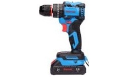 Cordless impact drill-driver ET-102, 21 V, 50 Nm – two batteries