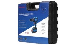 Cordless impact drill-driver ET-102, 21 V, 50 Nm – two batteries