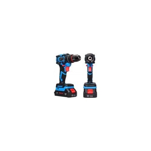 Cordless impact drill-driver ET-102, 21 V, 50 Nm – two batteries