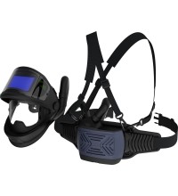 Suvirintojo skydelis FS1 su PAPR A6 sistema