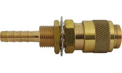 R21 panel gas quick connector socket