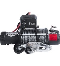 Elektrinė gervė (X-Power) 12V 9500Lbs/4315kg (Sintetinis lynas)