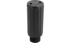 Breather for oil compressor 3/8" black. Spare part.