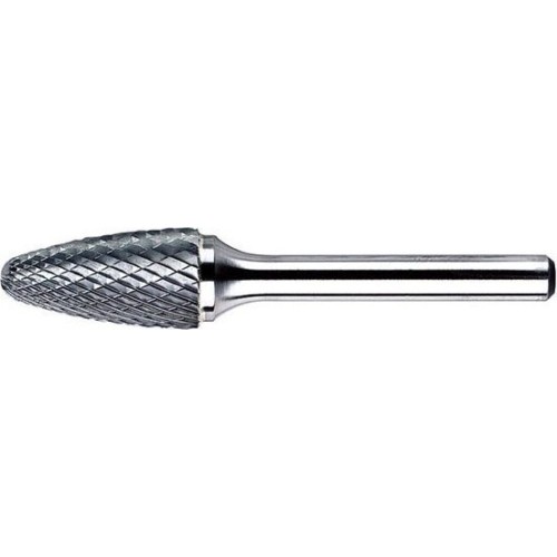 Carbide rotary burr shape F nosed tree (RBF) - Ø6 x 18mm