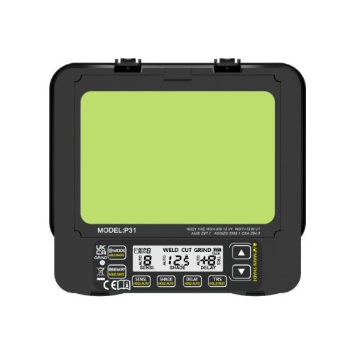 Suvirintojo skydelis FORBY® AIR MAX su automatine PAPR A6 WAVE™ sistema