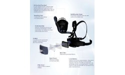 Suvirintojo skydelis FORBY® AIR MAX su automatine PAPR A6 WAVE™ sistema