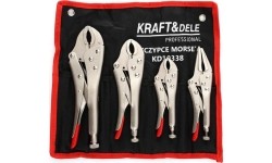 Locking pliers set, 4 pcs.