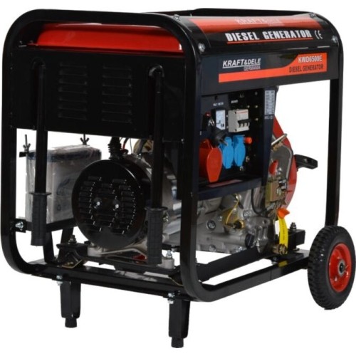 Dyzelinis trifazis elektros generatorius, 6 kW, 230/380 V