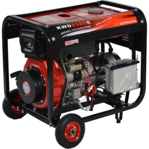 Dyzelinis trifazis elektros generatorius, 6 kW, 230/380 V