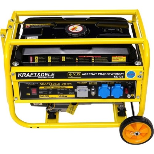 Benzininis elektros generatorius, 3 kW, 230 V