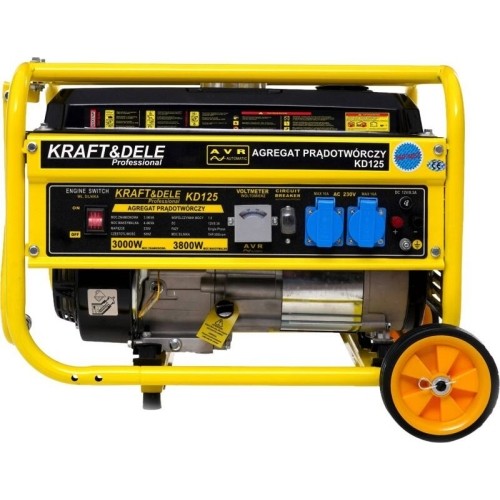 Benzininis elektros generatorius, 3 kW, 230 V