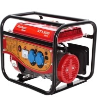 Benzininis vienfazis elektros generatorius, 230 V / 12 V