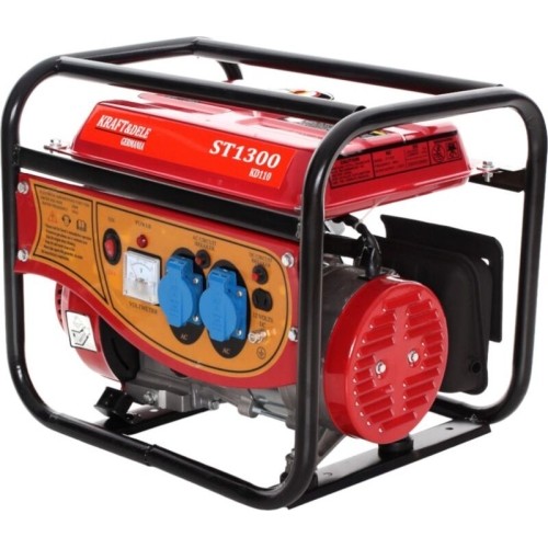 Benzininis vienfazis elektros generatorius, 230 V / 12 V