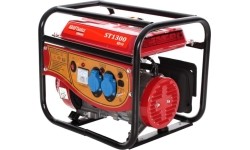 Benzininis vienfazis elektros generatorius, 230 V / 12 V