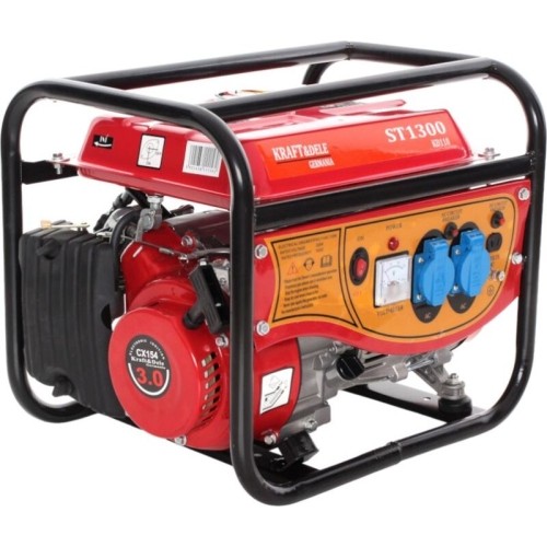Benzininis vienfazis elektros generatorius, 230 V / 12 V